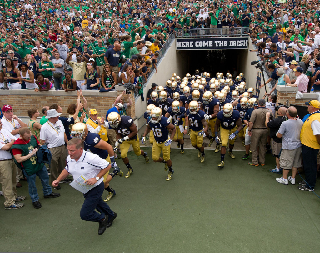 Notre Dame vs. Temple (USATSI)