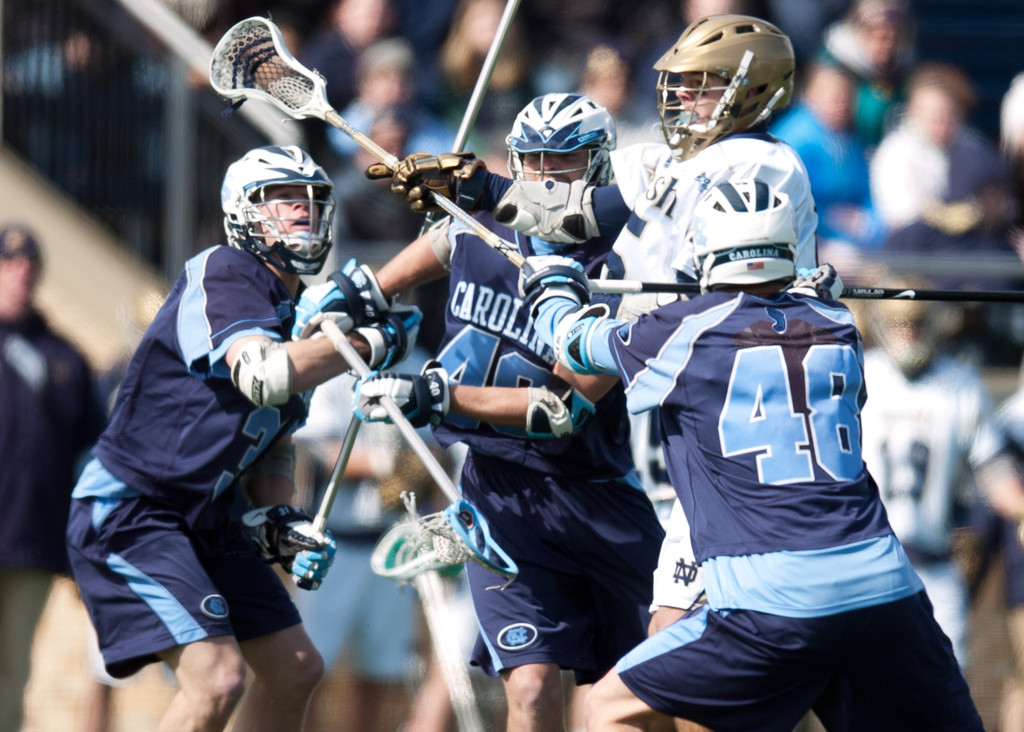 Notre Dame Men's Lacrosse vs North Carolina 03-02-2013