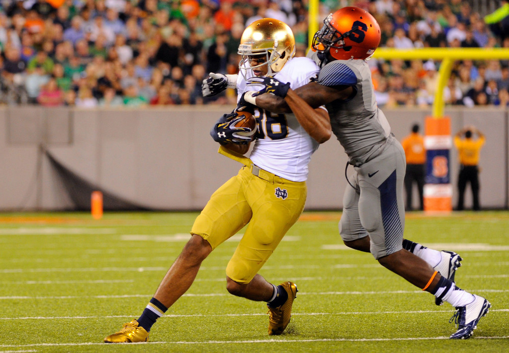 No. 8 Notre Dame vs. Syracuse (USA Today)