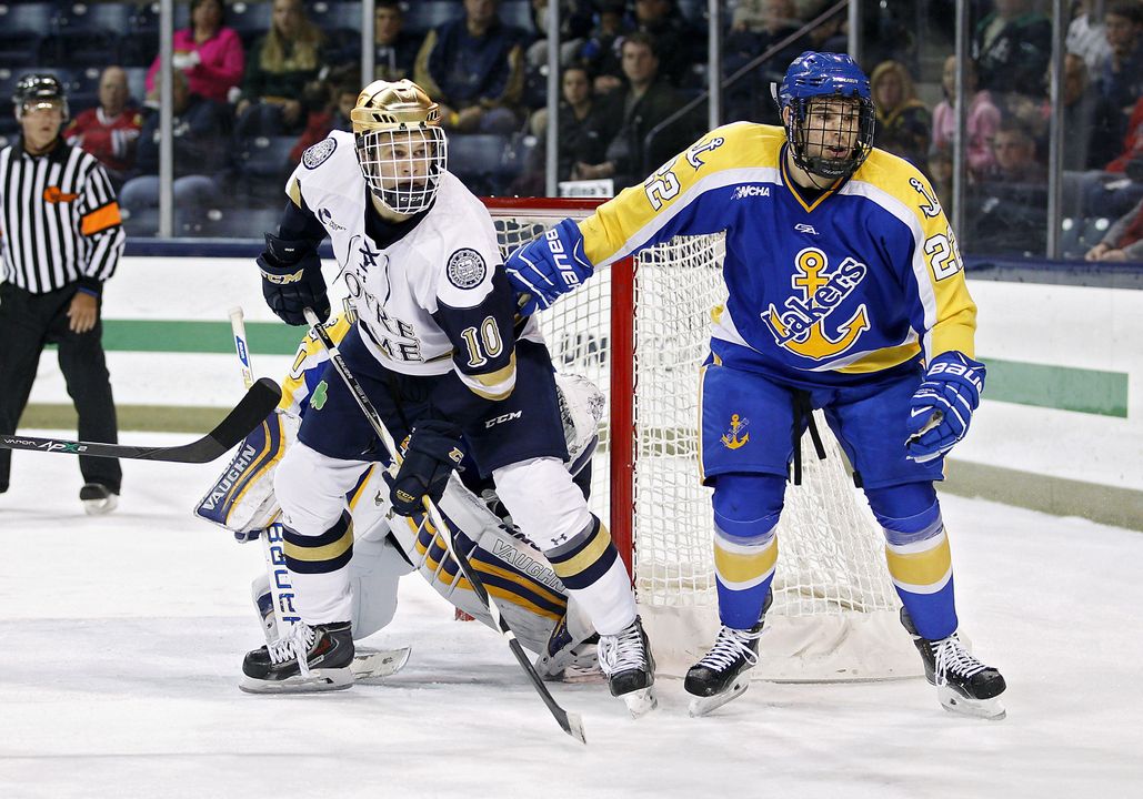 Anders Bjork collected 22 points as a freshman in 2014-15.