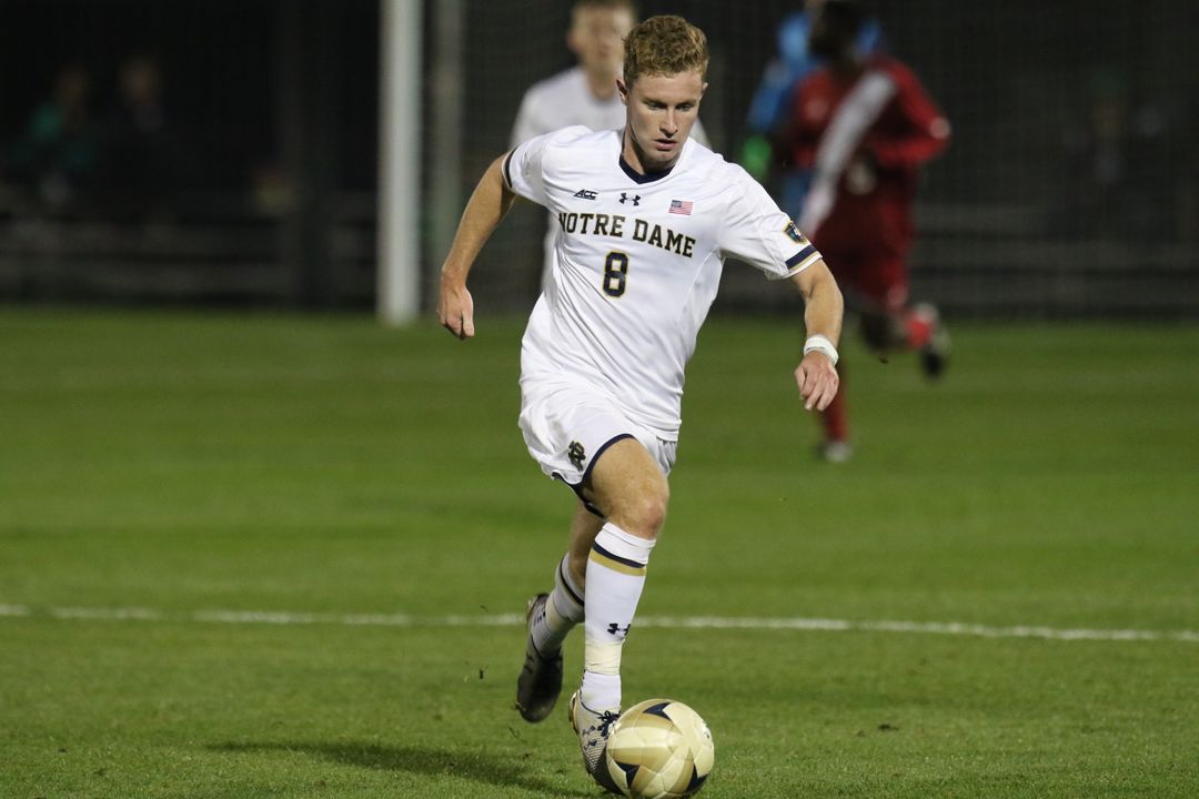 Jon Gallagher finished with a match-high six shots (four on goal) Friday night at Virginia