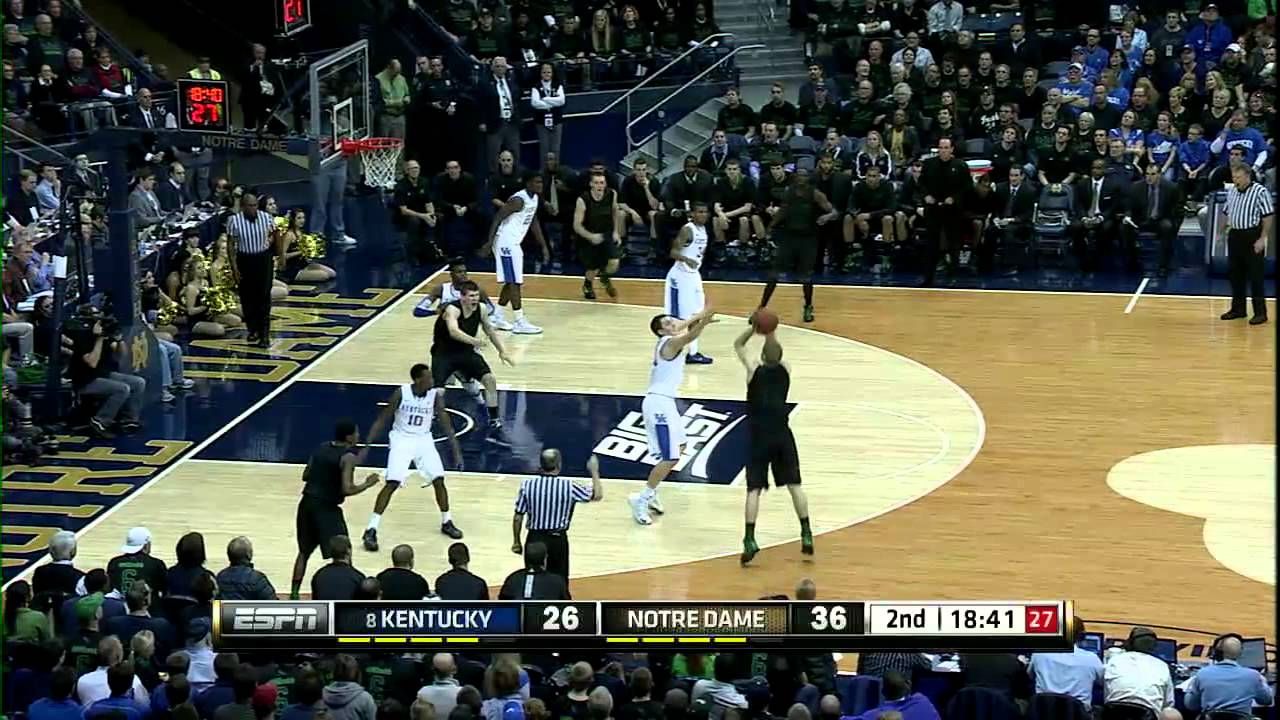 Irish Handle #8 Kentucky - Notre Dame Men's Basketball