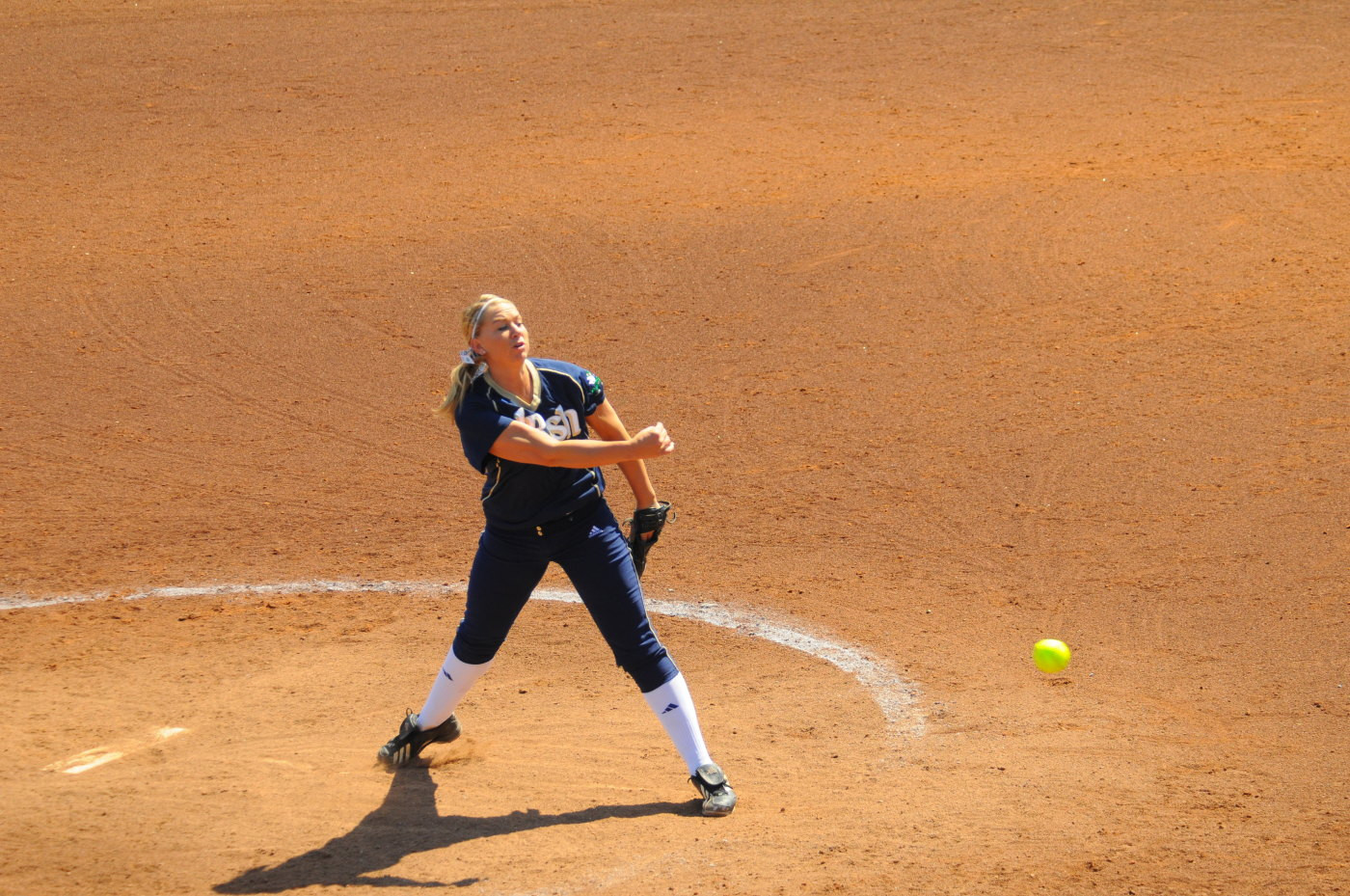 Notre Dame Splits Nike Invite’s Opening Day Brittney Bargar did not allow an earned run Friday against Sacramento State.