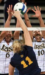 The Notre Dame volleyball team just returned from an interesting trip to Hawai'i