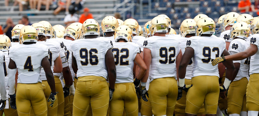 Notre Dame 34, Virginia 27