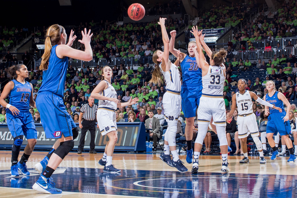 #3 Irish Top #18/17 DePaul, 95-90
