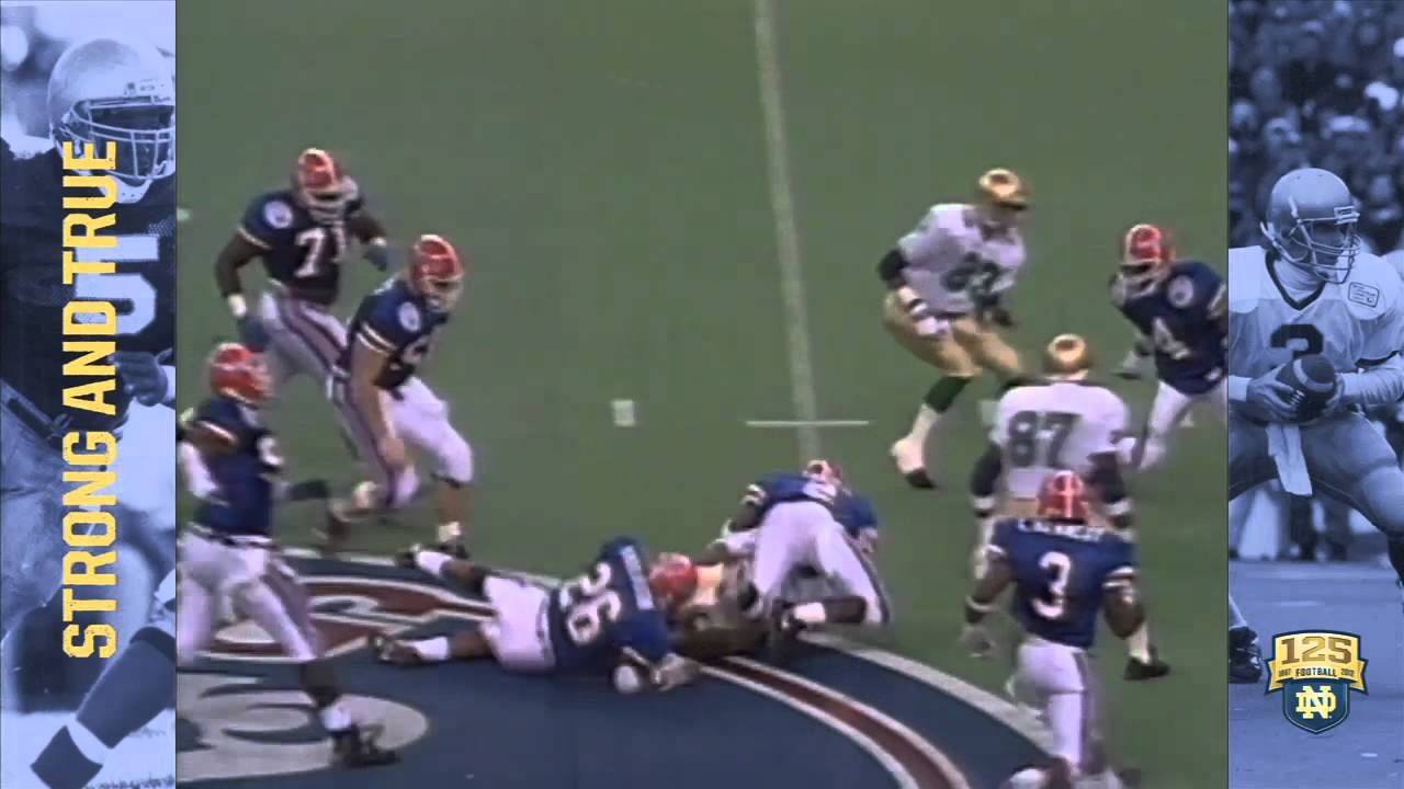 1992 vs. Florida - Sugar Bowl - 125 Years of Notre Dame Football - Moment #122