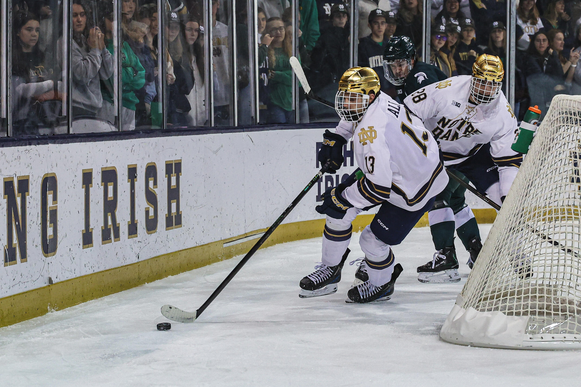 Irish Fall At Hands Of #1/1 Spartans Irish Fall At Hands Of #1/1 Spartans