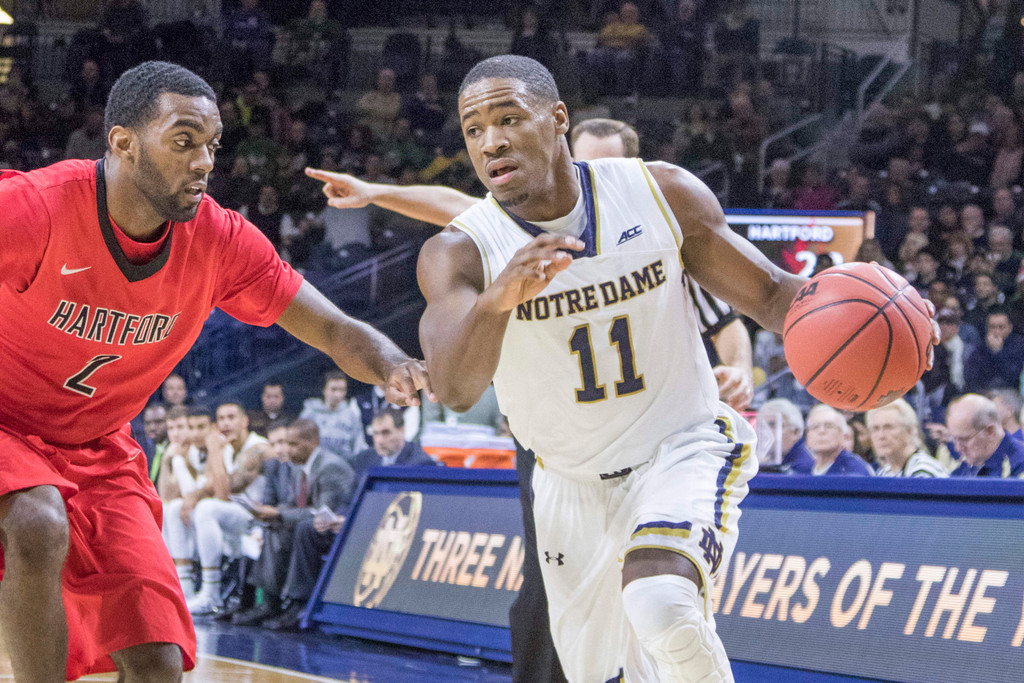 No. 14 Notre Dame vs. Hartford