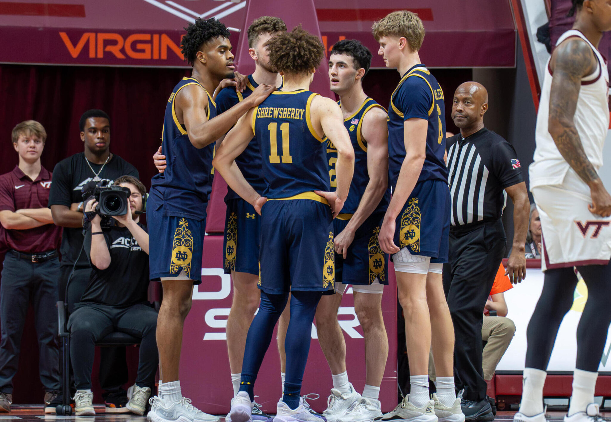 Irish Lose 76-89 to Virginia Tech Irish Lose 76-89 to Virginia Tech
