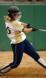 Offensive Explosion Leads To 2-0 Start In Hawai’i Tournament Mallorie Lenn provided one of the few bright spots for the Irish on Sunday, blasting a home run in game two vs. Northwestern.