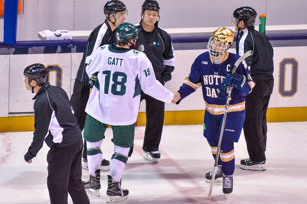 No. 2 Notre Dame Hockey vs. Michigan State, Game 1