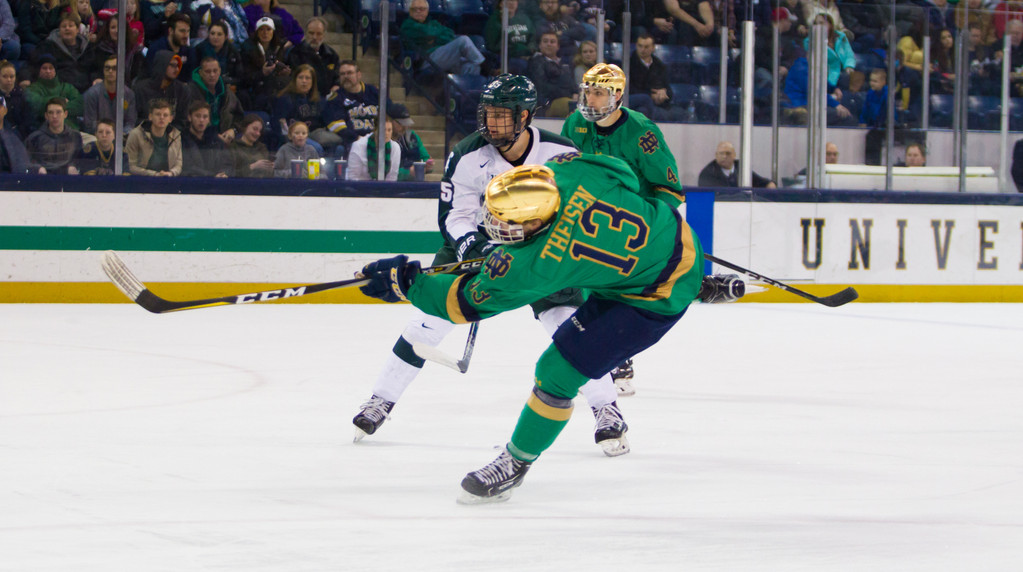 No. 3 Notre Dame Hockey vs. Michigan State, Game 2