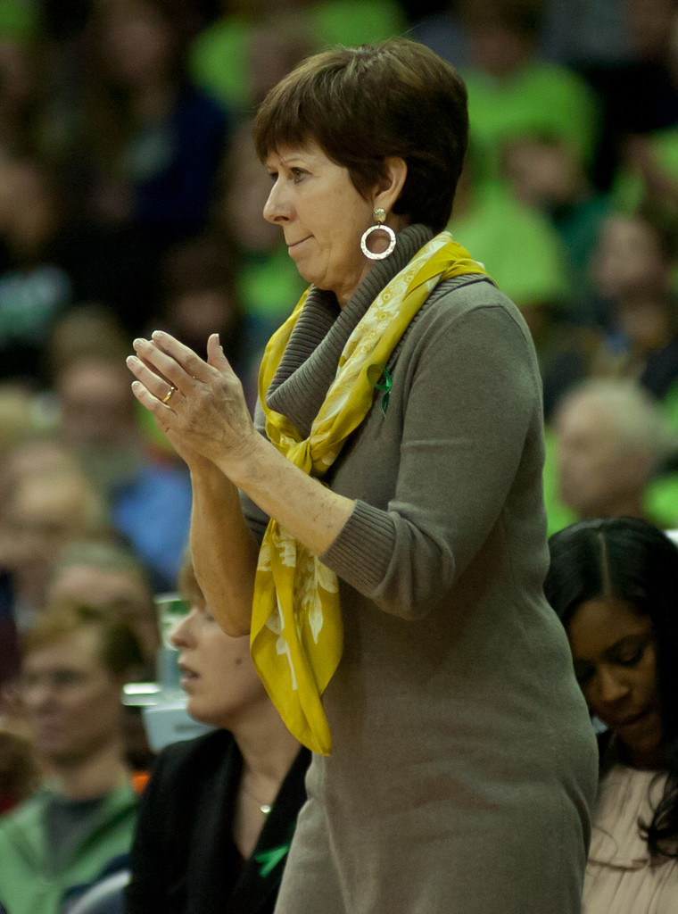 Notre Dame Women's Basketball powers over Purdue on 12-29-12