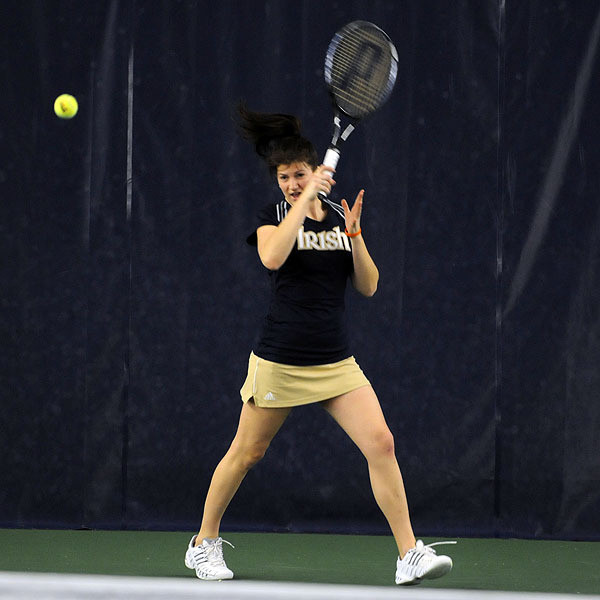 No. 6 Irish Fall to No. 17 North Carolina, 5-2 Senior Kali Krisik won both her singles and doubles matches against North Carolina.