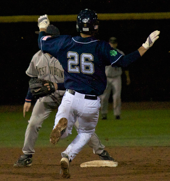 Irish Drop 14-Inning Heartbreaker To Rutgers, 3-2 Senior SS Mick Doyle recorded his first home run and three-hit game of the season on Sunday.