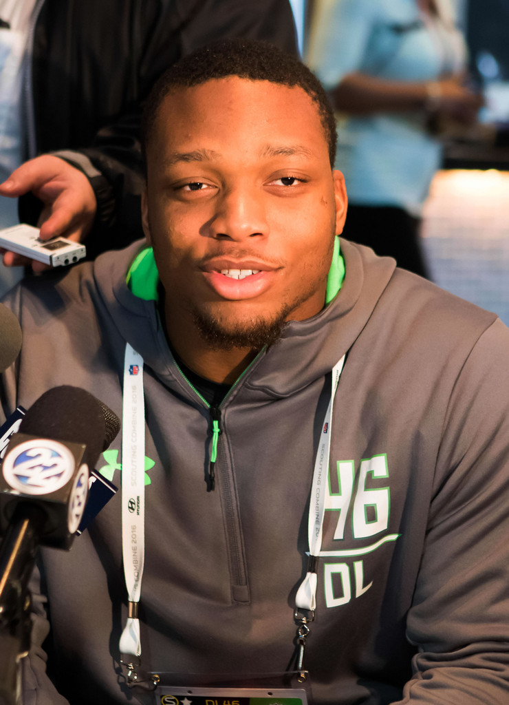 Notre Dame at NFL Combine