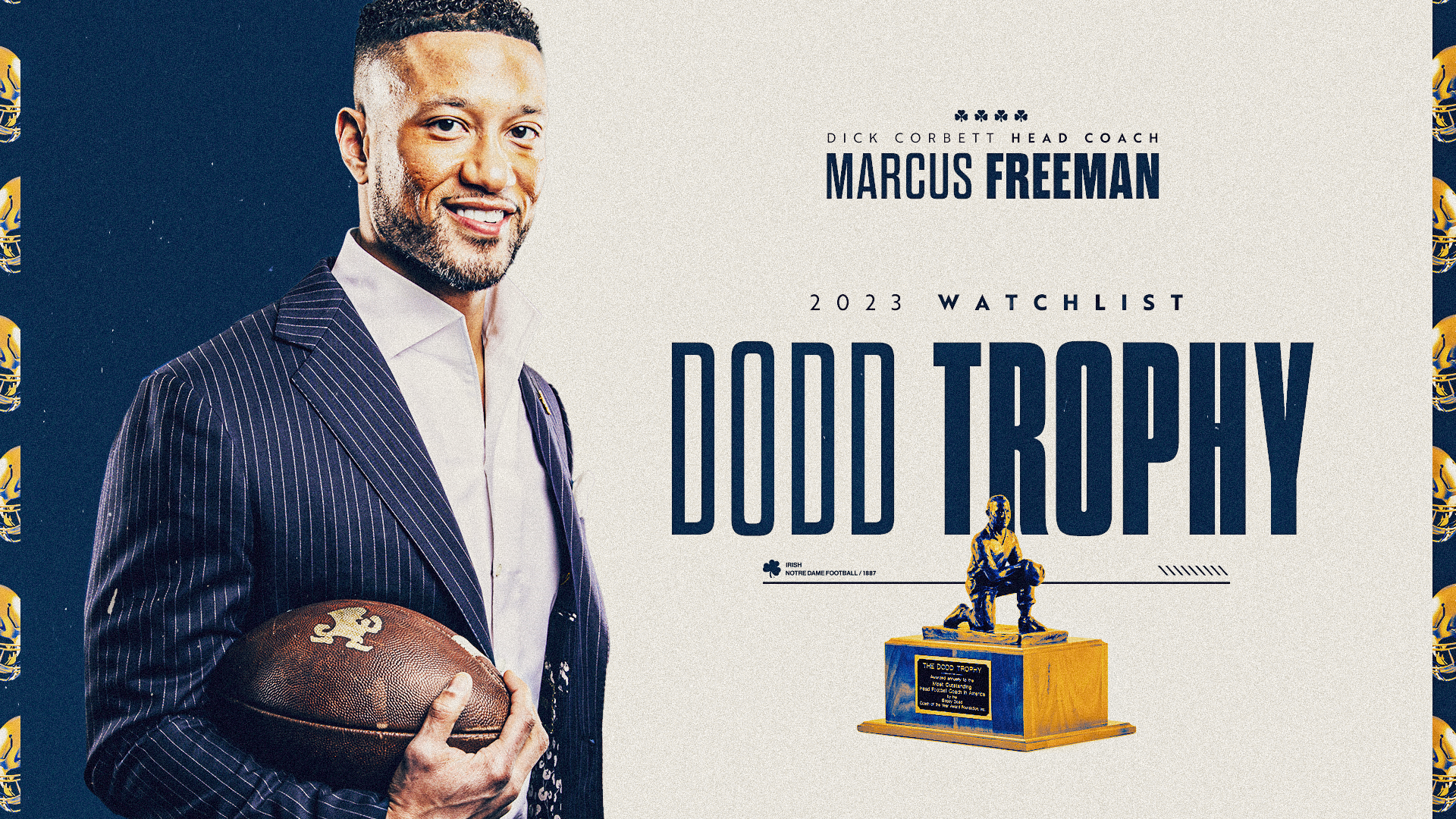 Marcus Freeman Selected For Dodd Trophy Preseason Watch List Marcus Freeman Selected For Dodd Trophy Preseason Watch List