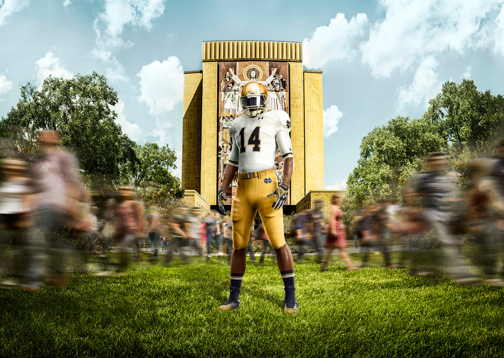 2014 Notre Dame Football Uniforms by Under Armour