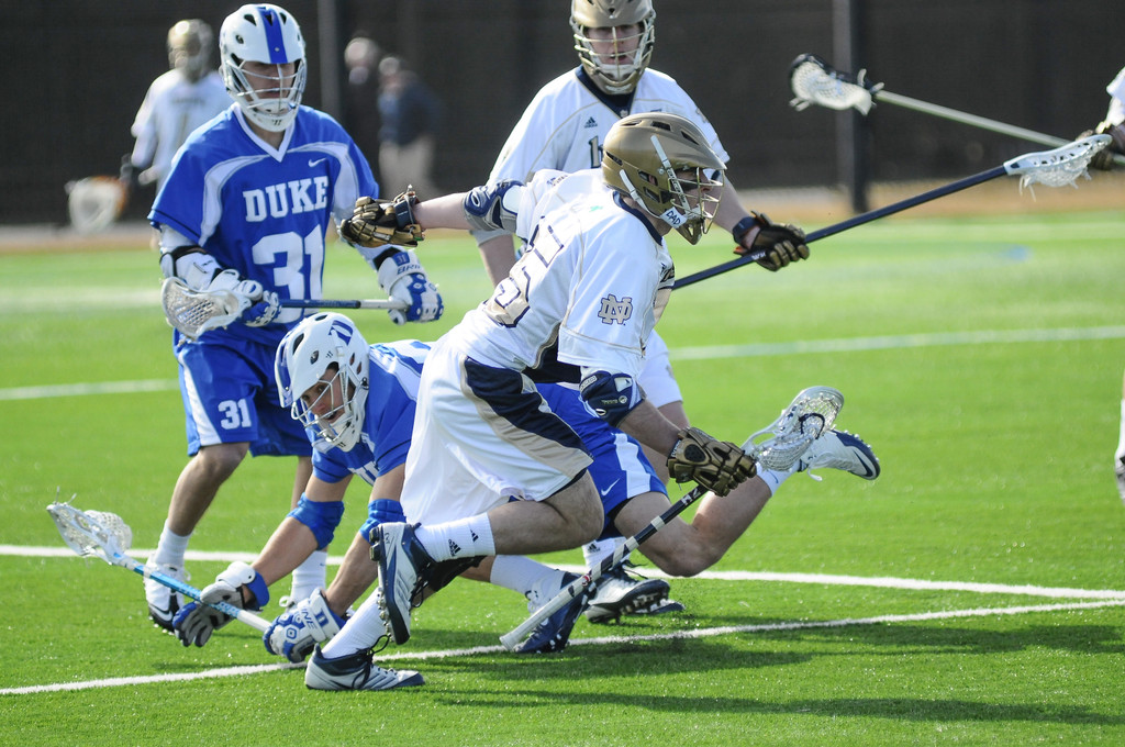 Notre Dame Men's Lacrosse vs Duke on February 18th, 2012
