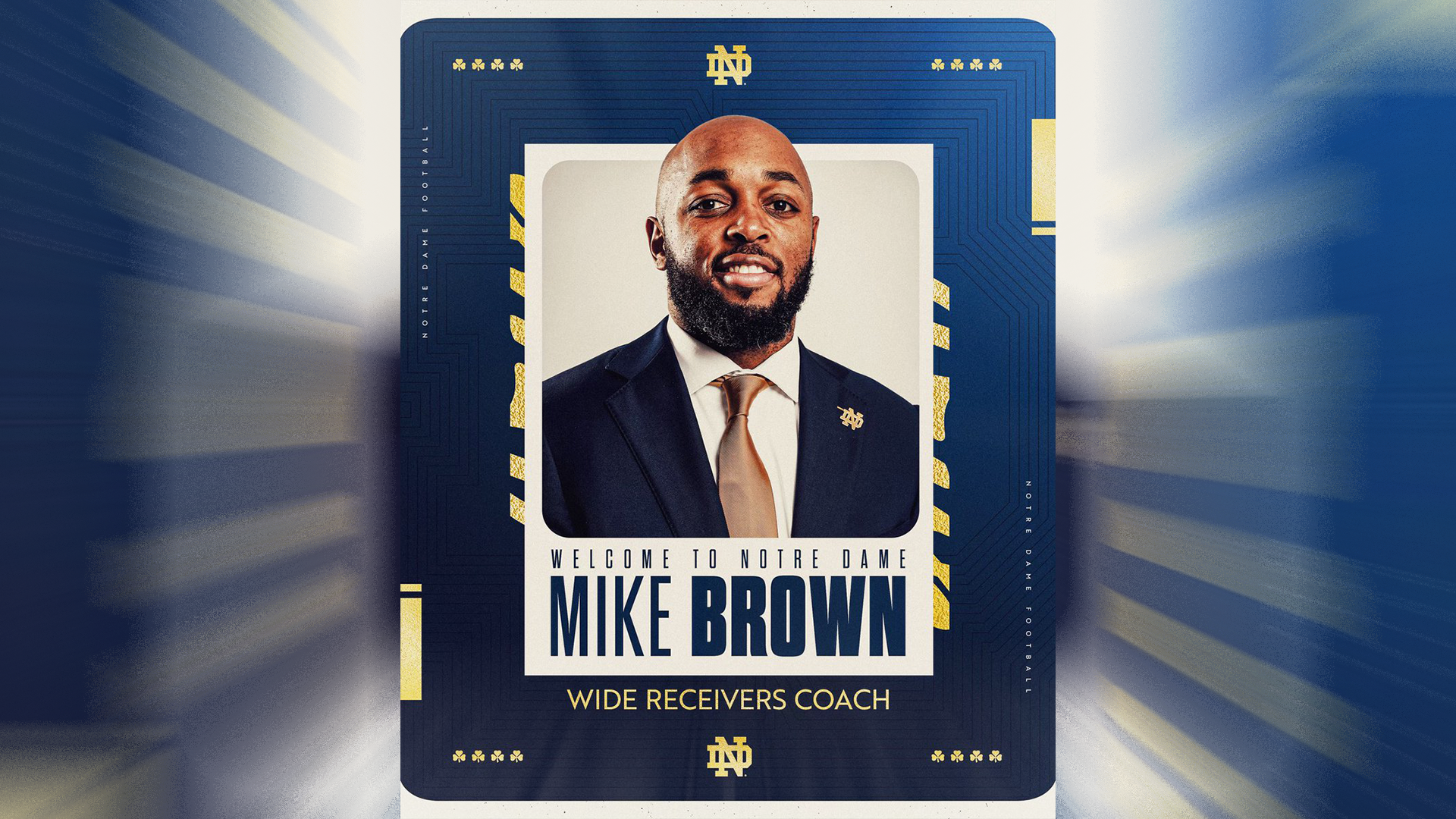 Mike Brown Named Wide Receivers Coach Mike Brown Named Wide Receivers Coach