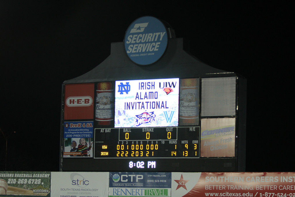 Notre Dame 14, Incarnate Word 1