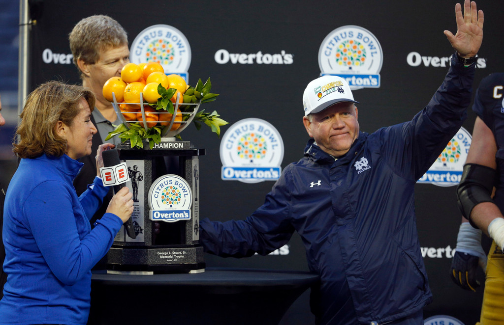 Notre Dame vs. LSU (USATSI)