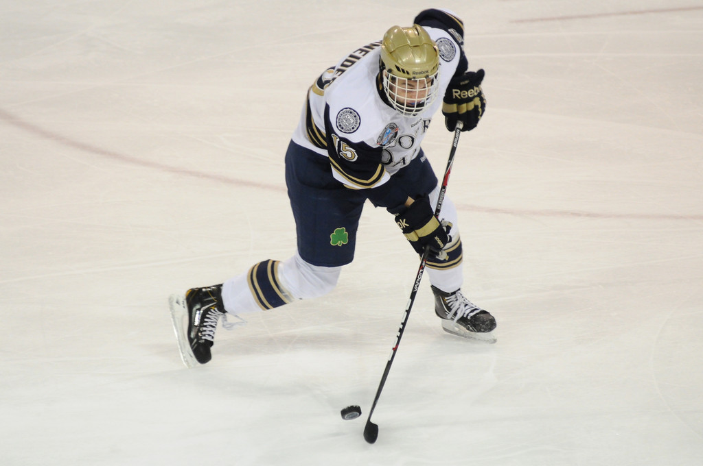 Notre Dame Men's Hockey vs Minnesota Duluth on 10-18-2012