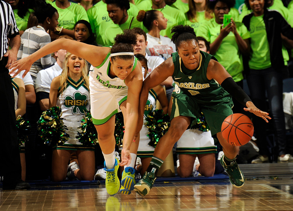 No. 5 Irish Fall To No. 3 Baylor, 73-61 (AP)