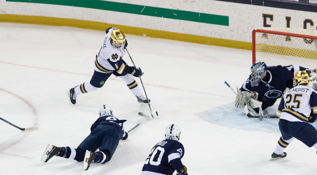 No. 1 Notre Dame Hockey vs. Penn State, Big Ten Tournament Semifinal