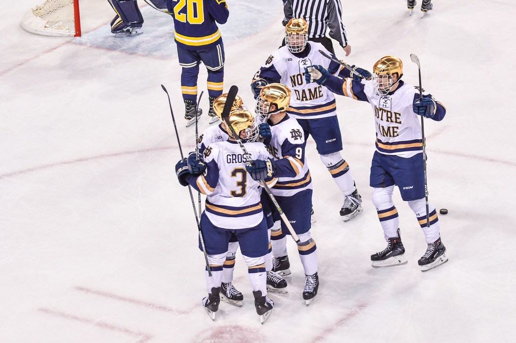 No. 1 Notre Dame Hockey vs. Michigan, Game 3