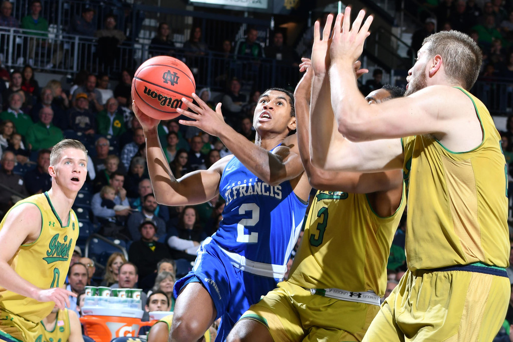 Notre Dame MBB vs. St. Francis Brooklyn (USATSI)