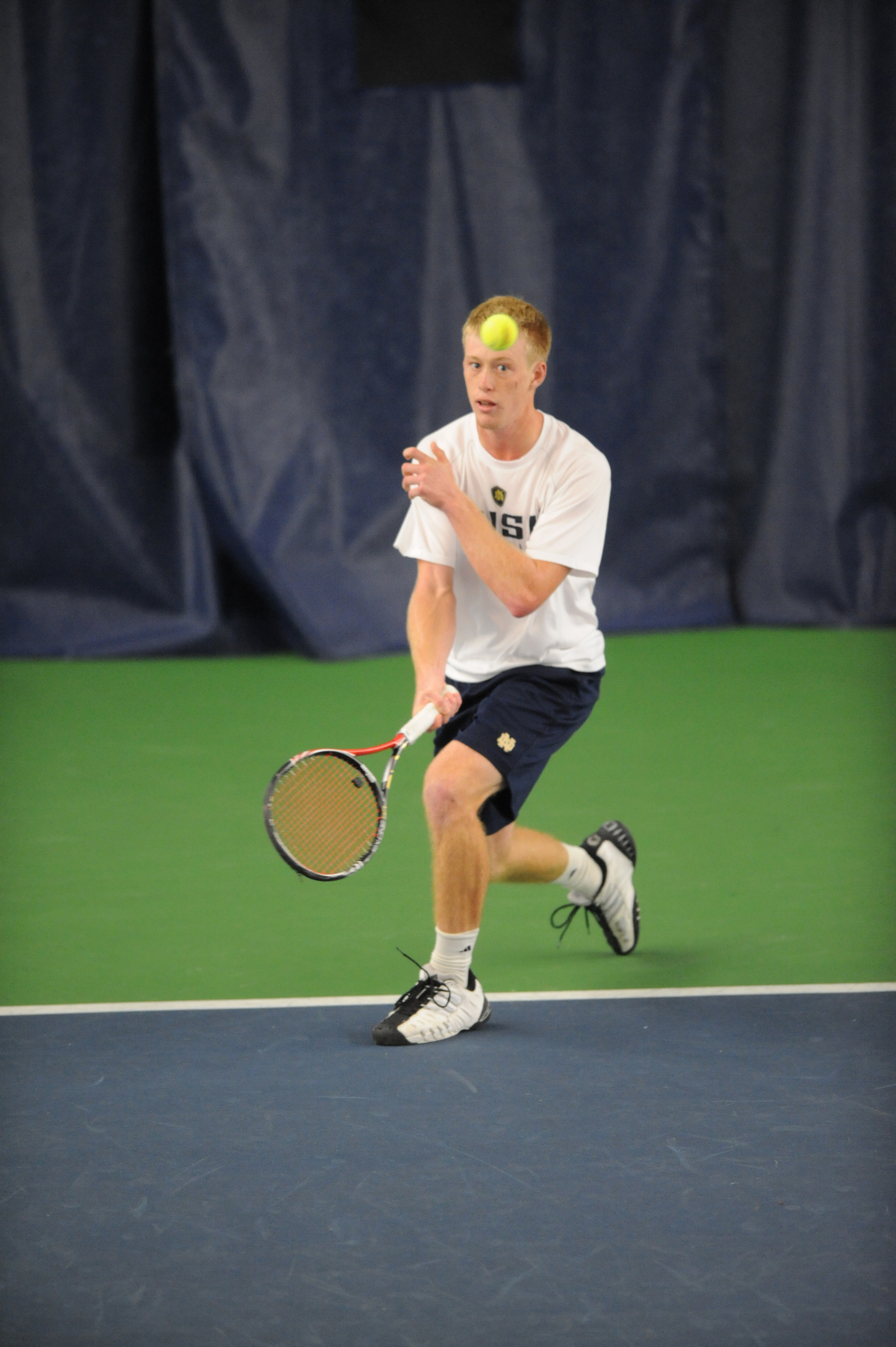 No. 36 Irish Lose Close Match To No. 16 Illinois Casey Watt assisted in clinching the doubles point.