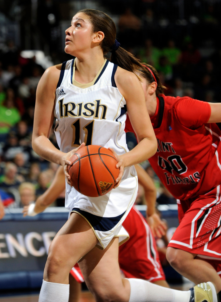 No. 5 Irish Dominate Saint Francis (Pa.), 128-55 (AP)