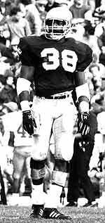 Darrell "Flash" Gordon was a key linebacker/defensive end on the 1988 National Championship team.