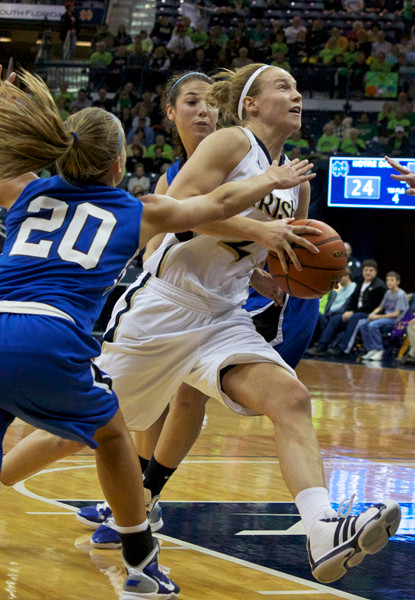 No. 16 Irish Top Gonzaga, 70-61 Natalie Novosel