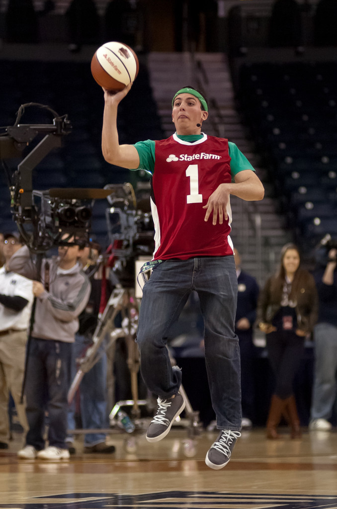 ESPN College GameDay visits Notre Dame Men's Basketball vs Louisville on 02-09-2013