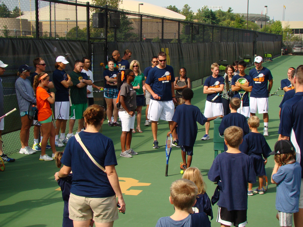 2013 Men's Tennis Smash MS Clinic