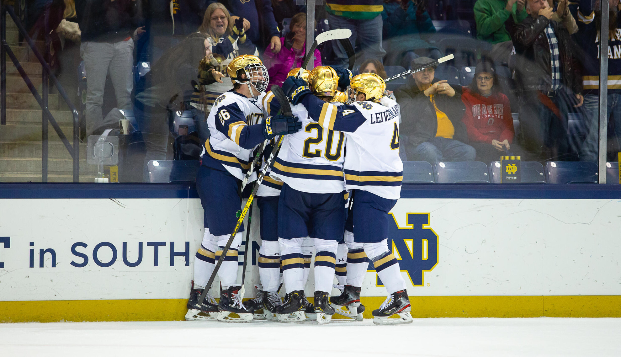 Irish Blank Gophers, 1-0 To Take Game One Irish Blank Gophers, 1-0 To Take Game One