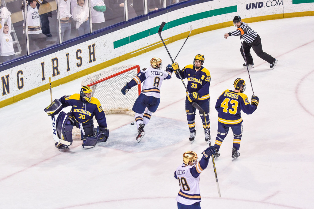 No. 1 Notre Dame Hockey vs. Michigan, Game 3