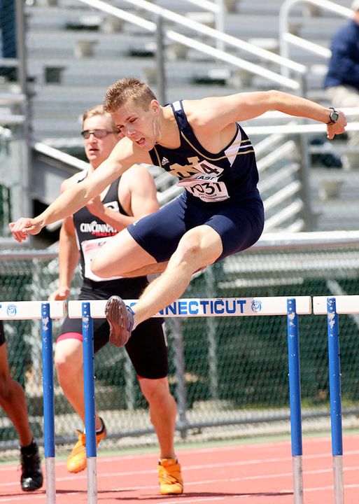 In 2007, senior Balazs Molnar became the first Notre Dame athlete to win the BIG EAST 400-meter hurdles title.