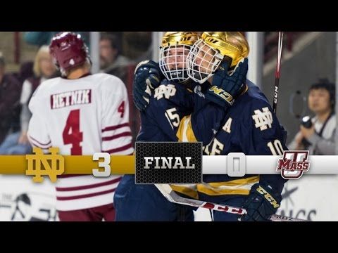 Top Moments - Notre Dame Hockey vs. UMass