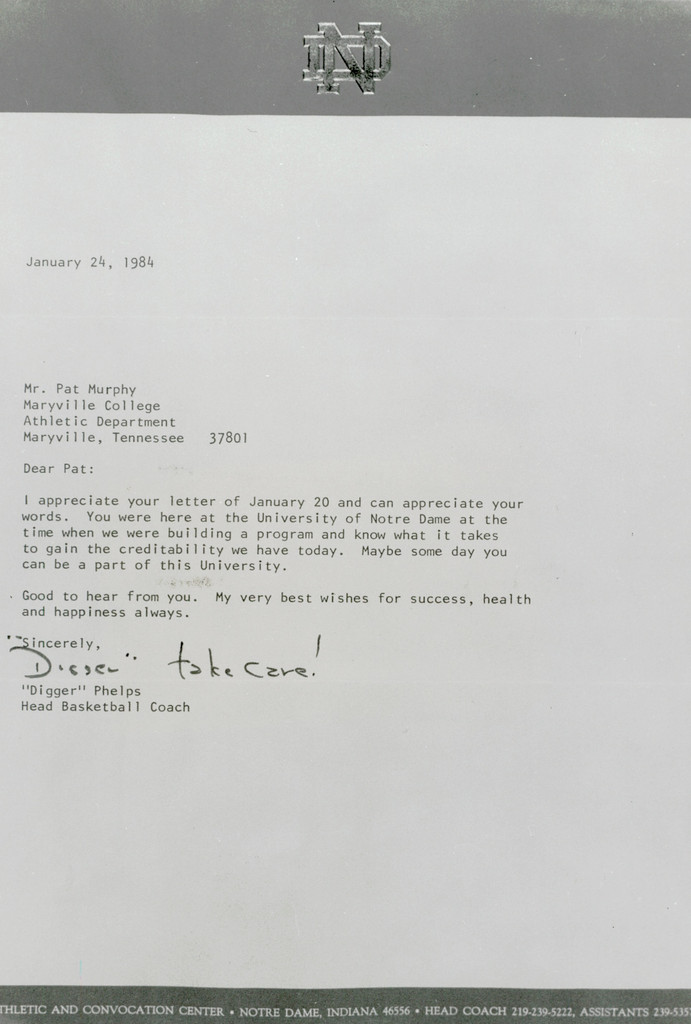 Counsell & Murphy at Notre Dame