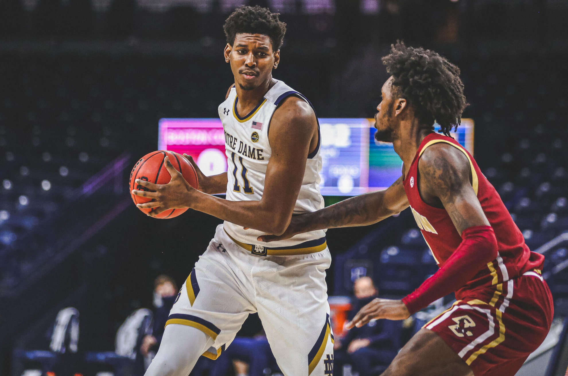 Balanced Performance Leads Irish To 80-70 Win Over Boston College Balanced Performance Leads Irish To 80-70 Win Over Boston College