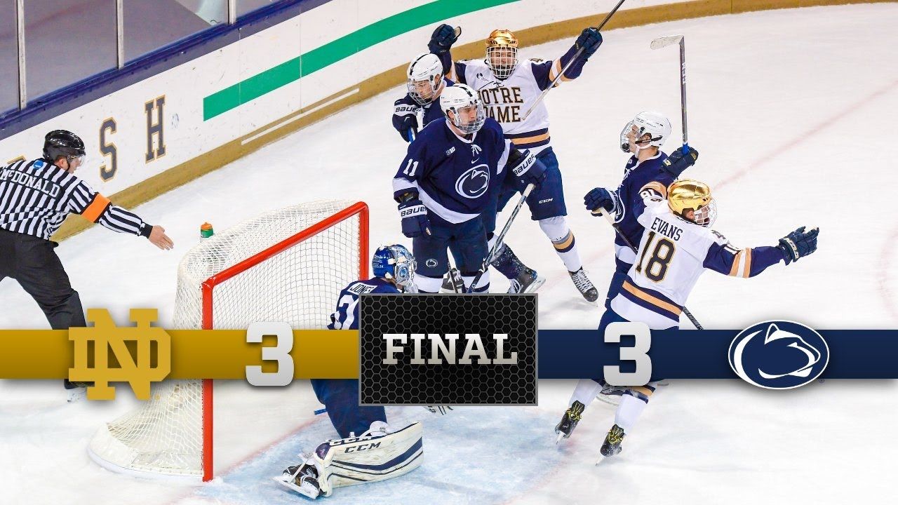 Top Moments: Notre Dame Hockey vs Penn State