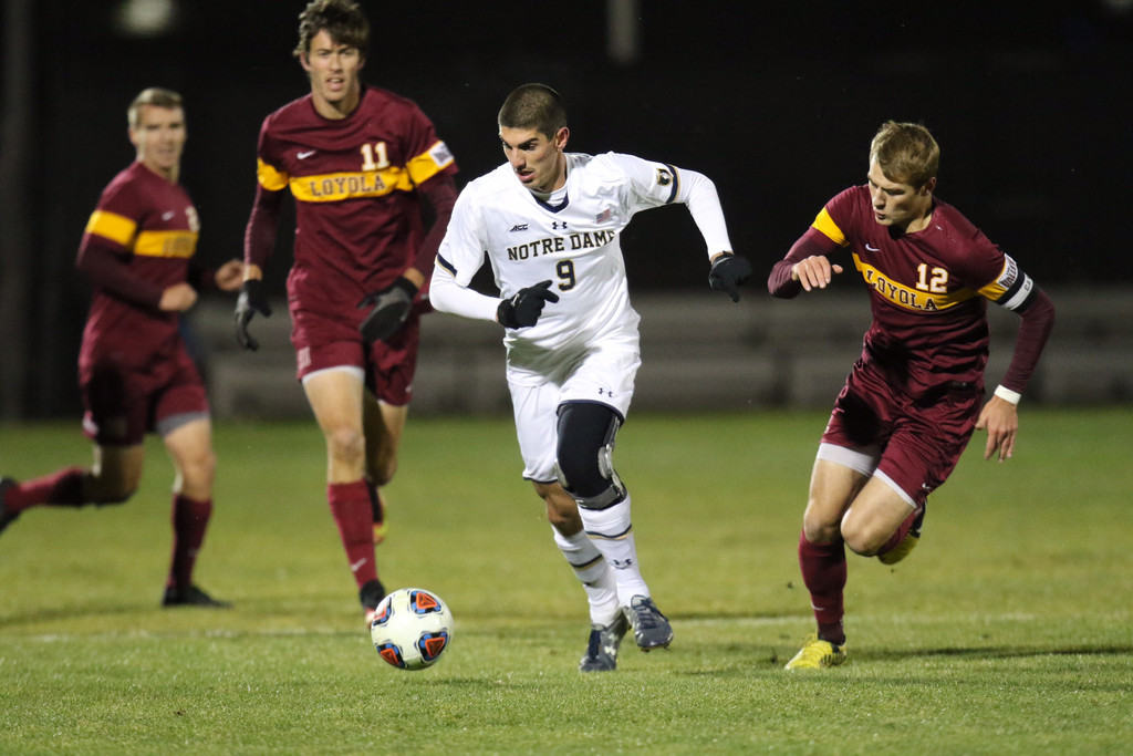 ND vs. Loyola (NCAA 2nd Rd., 11/20/16)
