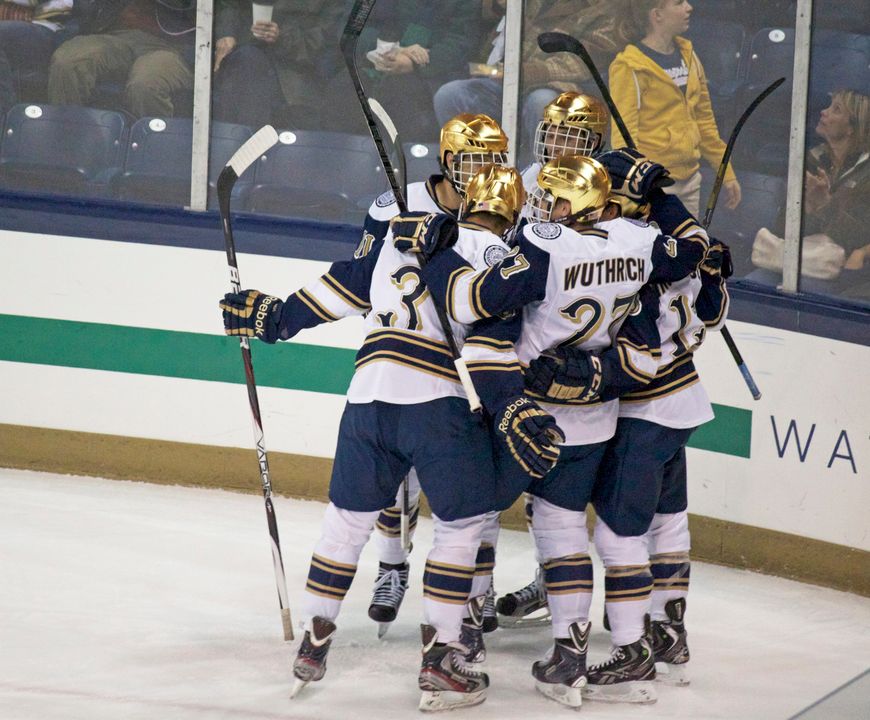 The Irish will open the Hockey East playoffs with a single-elimination, first round game on Saturday, March 8 at 7:05 p.m. against an opponent yet to be determined.  Tickets are now on sale for this important playoff game.