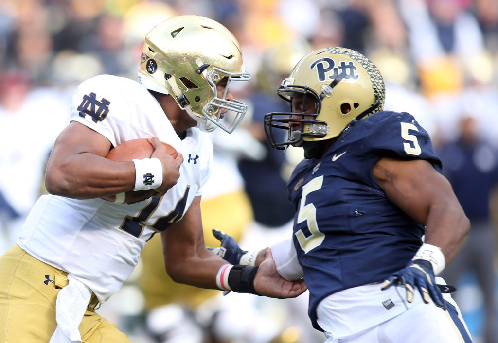 Notre Dame 42, Pittsburgh 30