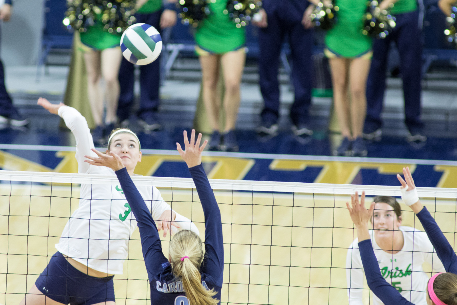 2015 Irish Volleyball Season Tickets Are Now On Sale Middle blocker Sam Fry earned all-ACC Freshman Team honors in 2014.