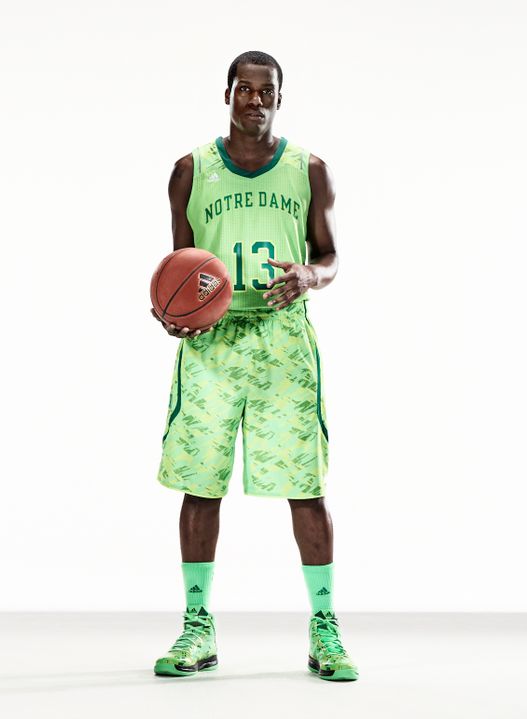 The Notre Dame men's basketball team will make their first appearance in these new adidas uniforms at the 2013 BIG EAST Conference Championship March 12-16 in New York City.